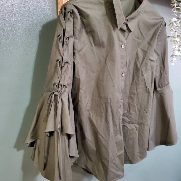 Vince Camuto | Designer Button up Shirt - Picture 5 of 5